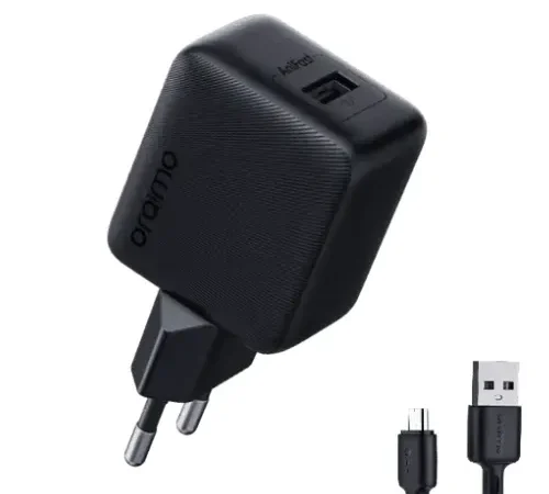 Oraimo Cannon 18S 18W Charger with Micro USB Cable