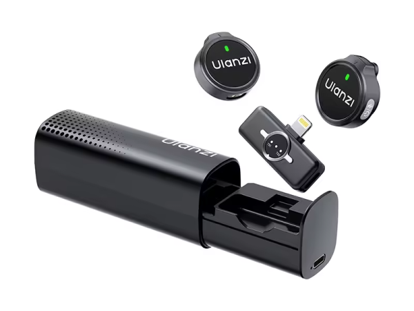 Ulanzi A21 Button Wireless Microphone – Compact & Clear Audio
