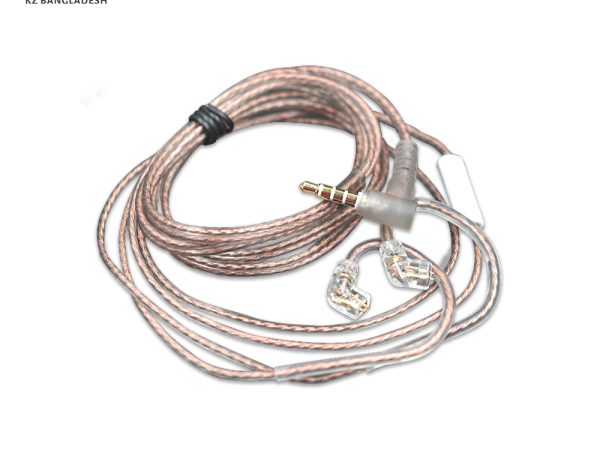 KZ High Purity Silver Plated IEM Upgrade Cable - 3.5mm