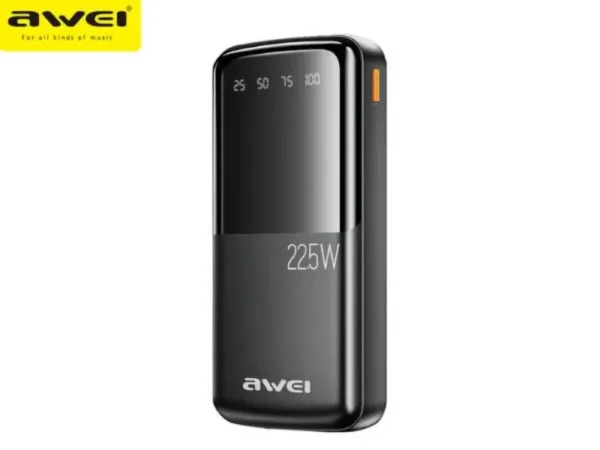 Awei P13K 20000mAh Power Bank with 22.5W Fast Charging