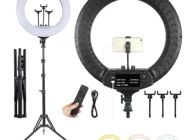 RL-21 LED Soft Ring Light 21 Inch – Adjustable Brightness & Ideal for YouTube