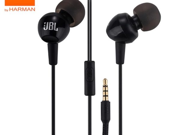 JBL C100SI In-Ear Headphones with Deep Bass & Mic