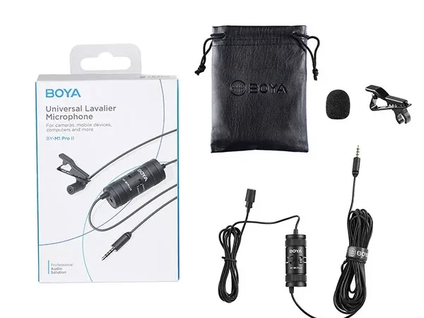 Boya BY-M1 Pro Ⅱ Universal Lavalier Microphone