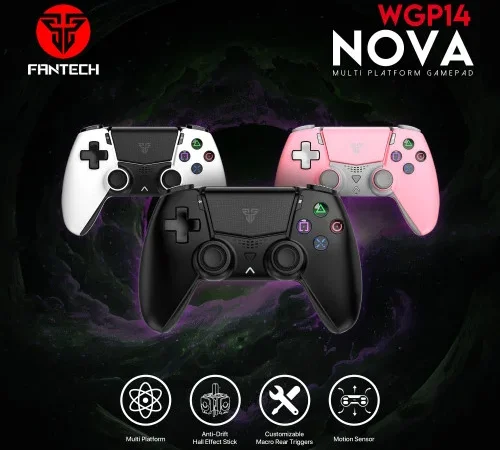 Fantech NOVA WGP14 Wireless Gamepad with Hall Effect Sticks | Price in BD