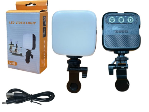 M88 LED Video Light: The Most Portable Fill Light for BD Content Creators