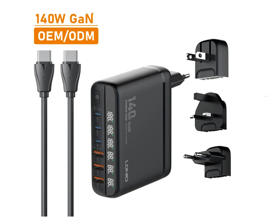 LDNIO A6140C 140W Fast charging 6 USB Ports LED