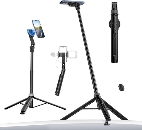 Ulanzi TT88 Magnetic Extendable Selfie Stick Tripod – MagSafe Compatible