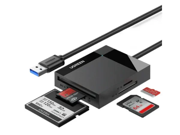 Ugreen CR125 (30333) 4-in-1 USB 3.0 SD/TF Card Reader