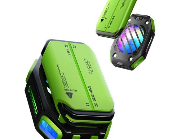 XUNDD XDOT-080 Magnetic Phone Cooler with 2000mAh Battery – 7 Speed Gaming Cooling Fan for iPhone & Android