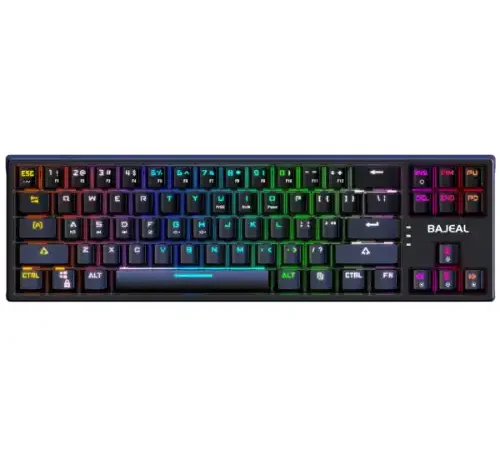Bajeal K71 RGB Hot-Swappable Tenkeyless Blue Switch Mechanical Keyboard