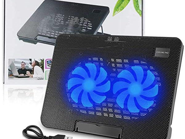 Notebook N99 Dual Fan Laptop Cooling Pad for 14"-15.6" Laptops | Price in BD