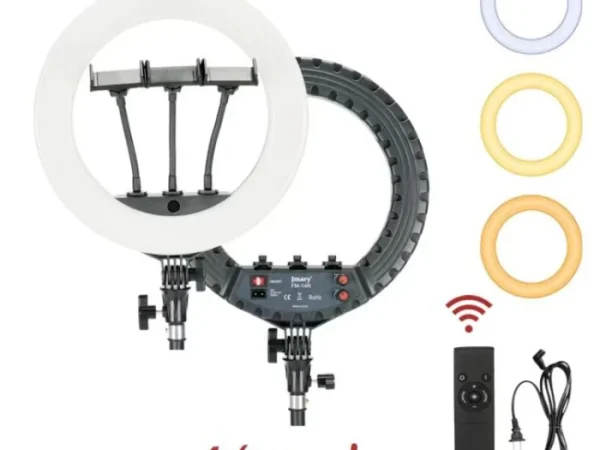 Jmary FM-14R 14-Inch Large Ring Light with Stand – Professional LED Ring Light Price in Bangladesh